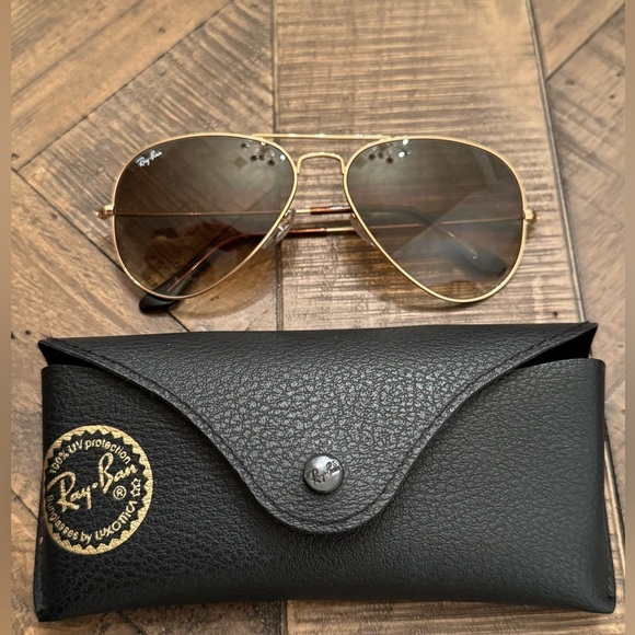 New Never Worn Unisex Ray-ban Aviator Large Metal RB3025 - Picture 1 of 14